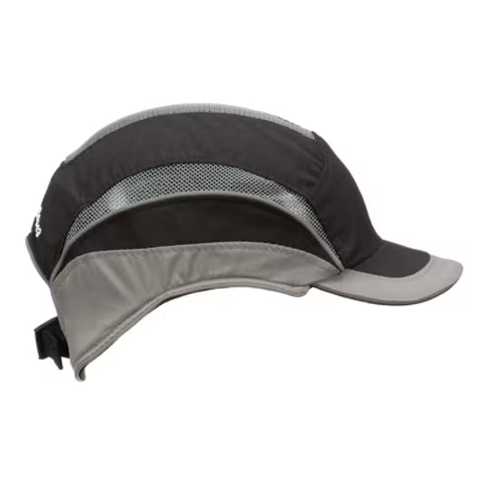 3M™ First Base™ 3 Stootpet 2031219, Elite, zwart/grijs, korte klep, 55 mm