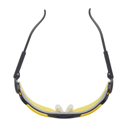 3M™ Maxim™ Veiligheidsbril, zwart/grijs montuur, DX, oranje lens, 13228