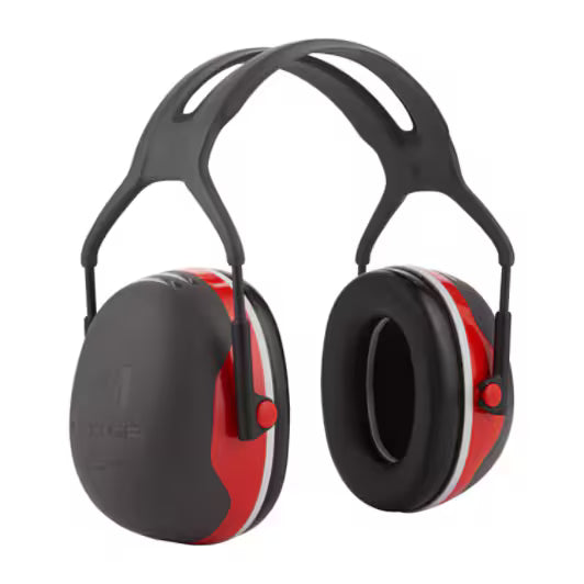 3M™ PELTOR™ Gehoorkappen, rood, hoofdband, X3A