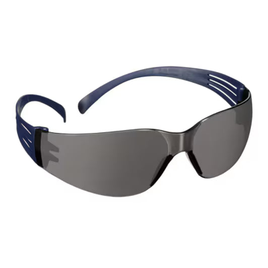 3M™ SecureFit™ 100 Veiligheidsbril, blauw montuur, antikras/anticondens, grijze lenzen, SF102AF-BLU-EU, 20/doos