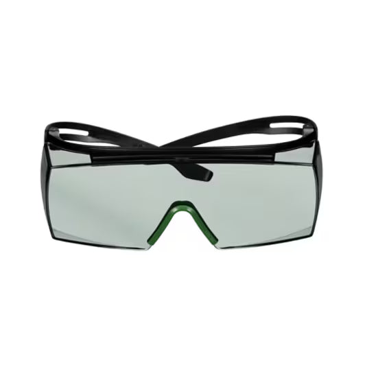 3M™ SecureFit™ 3700 Overzetbril, zwarte veren, krasbestendige, IR 1.7 grijze lens, SF3717AS-BLK, 20/doos