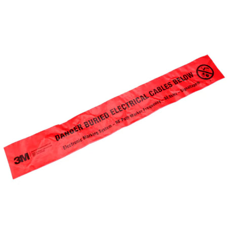 3M™ EMS-waarschuwingstape (Electronic Marking System) 7902, rood, 152 mm, voeding, 152 m, 1 doos/verpakking