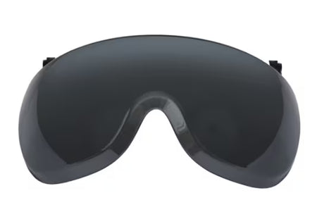 3M™ SecureFit™ Kort vizier voor X5-serie Veiligheidshelm, X5000 en X5500, grijs anti-condens krasbestendig polycarbonaat, X5-SV02-CE
