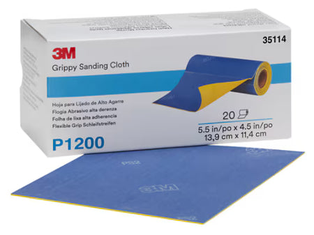 3M™ Flex Grip Handschuurvel, 139 mm x 114 mm, P1200, 35114