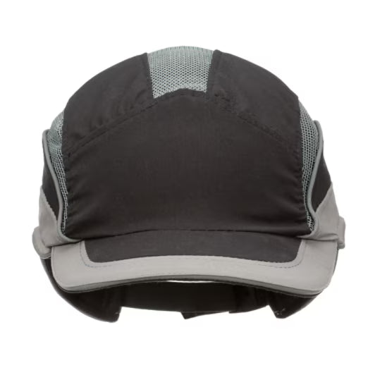 3M™ First Base™ 3 Stootpet 2031219, Elite, zwart/grijs, korte klep, 55 mm, aangepast