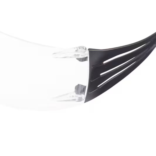 3M™ SecureFit™ 400 Veiligheidsbril, zwart/groen montuur, antikras/anticondens, heldere lenzen, SF401AS/AF-EU
