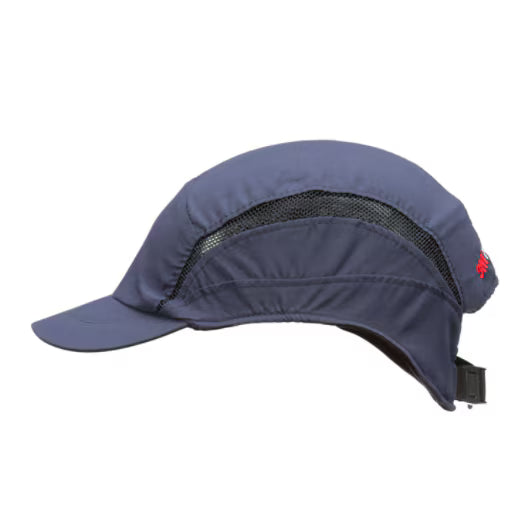 3M™ First Base™ 3 Stootpet 2030031, Classic, marineblauw, korte klep, 55 mm, aangepast