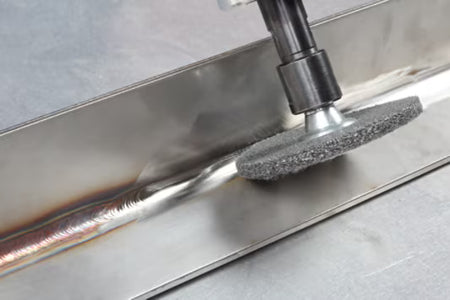 Scotch-Brite™ Roloc™ Deburr and Finish PRO Unitised Wiel DP-UR, 76 mm x 6,35 mm, Zonder Gaten, 6C MED+