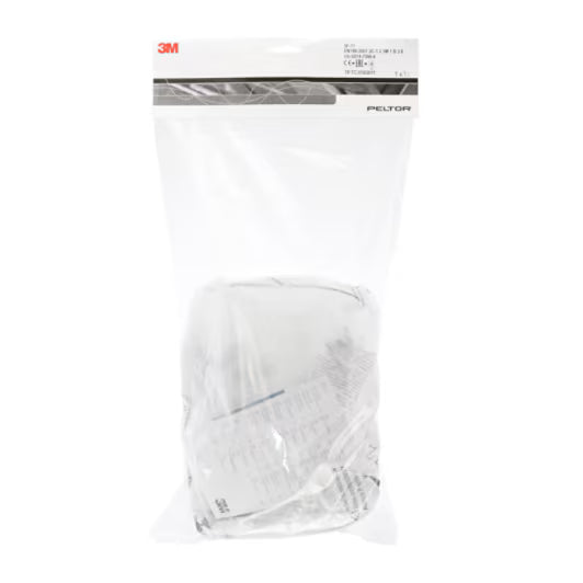 3M™ Gelaatsscherm 5-serie, polycarbonaat, helder, 5F-11