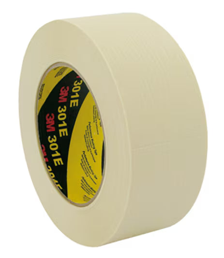 3M™ Afplaktape 301E, Beige, 48 mm x 50 m