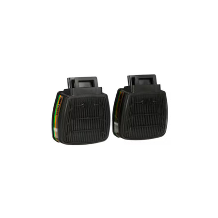 3M™ Secure Click™ gas-, damp- en deeltjesfilter, A1B1E1K1, met dubbele luchtstroom, D8059