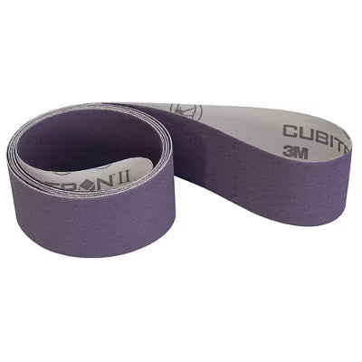 3M™ Cubitron™ II Schuurband 726A, 120+ J-weight, 1625 mm x 2150 mm, Film-lok, Single-flex