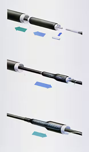 3M™ 92-PG 620-1 Extra Set voor Kabel Doorsnede-uitbreiding, 6/10 kV, 1x 70 - 150 mm²