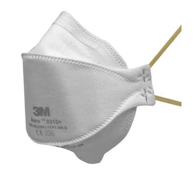 3M™ Aura™ Stofmasker, FFP1, zonder ventiel, 9310+