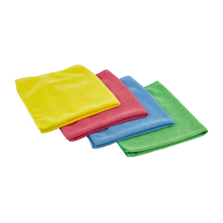 Scotch-Brite™ 2012 Essential microvezeldoeken, rood, 360 mm x 360 mm