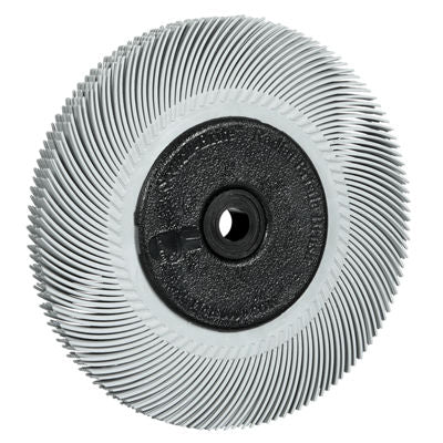 Scotch-Brite™ radiale precisieborstel, PN-RB, 120+, 152,4 mm x 11,113 mm x 25,4 mm (6 inch x 7/16 inch x 1 inch), type C, met adapter