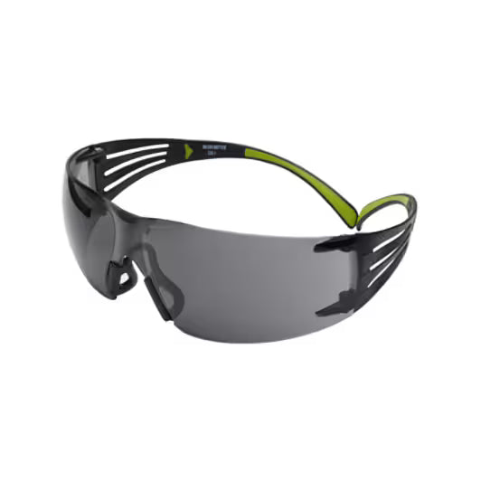 3M™ SecureFit™ 400 Veiligheidsbril, zwart/groen montuur, antikras/anticondens, grijze lenzen, SF402AS/AF-EU