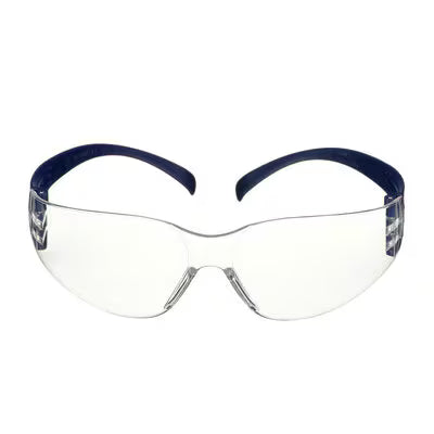 3M™ SecureFit™ 100 Veiligheidsbril, blauw montuur, krasbestendige, heldere lenzen, SF101AS-BLU-EU, 20/doos