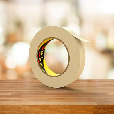 3M™ Afplaktape 301E, Beige, 72 mm x 50 m