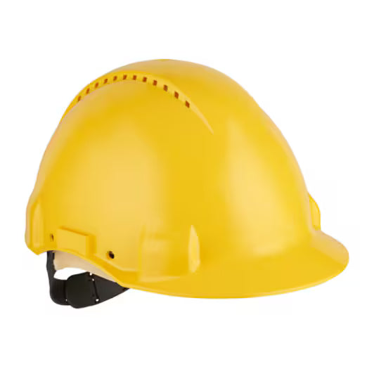 3M™ Veiligheidshelm, Uvicator, pinlock, ventilatie, leren zweetband, geel, G3000DUV-GU