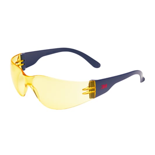 3M™ 2720 Veiligheidsbril, condenswerend/krasbestendig, polycarbonaat, gele lens, 2722