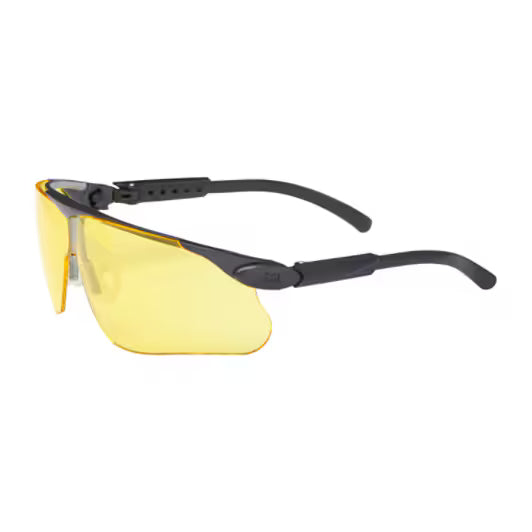 3M™ Maxim™ Veiligheidsbril, zwart/grijs montuur, DX, oranje lens, 13228