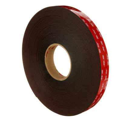 3M™ VHB™ Tape 4919F, Zwart, 12 mm x 33 m, 0.6 mm