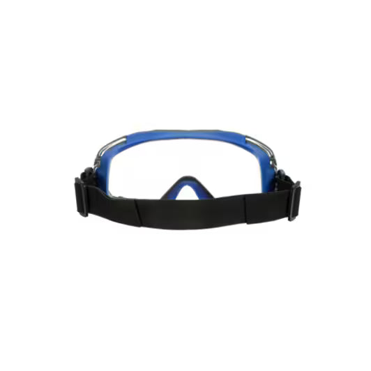 3M™ GoggleGear™ 6000 Ruimzichtbril, blauwe afdichtingsrand, neopreenband, Scotchgard™ condenswerende en krasbestendige coating (K&N), heldere lens, GG6001NSGAF-BLU-EU, 10/doos