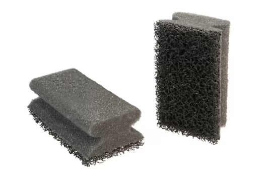Scotch-Brite™ Schuurpads NS2030, Zwart/Zwart, 70 mm x 130 mm, 6/Pak