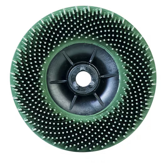 3M™ Scotch-Brite™ Bristle Schijf BD-ZB, groen, Ø 115 mm, P50, M14 , kleinverpakking, PN65184