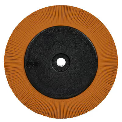 Scotch-Brite™ radiale precisieborstel, PN-RB, 80+, 203,2 mm x 25,4 mm x 31,75 mm (8 inch x 1 inch x 1-1/4 inch), type S, met flens