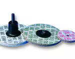 Scotch-Brite™ Roloc™+ Cut and Polish Unitised Wiel CP-UR, 75 mm x 6 mm x 10 mm, 5A FIN