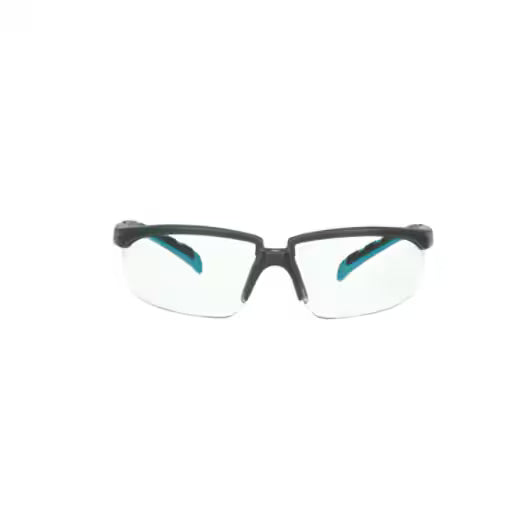 3M™ Solus™ Serie 2000, S2001SGAF-BGR, grijs/blauwgroene veren, Scotchgard™ condenswerende coating, heldere AC-AK‑lenzen, 20/doos