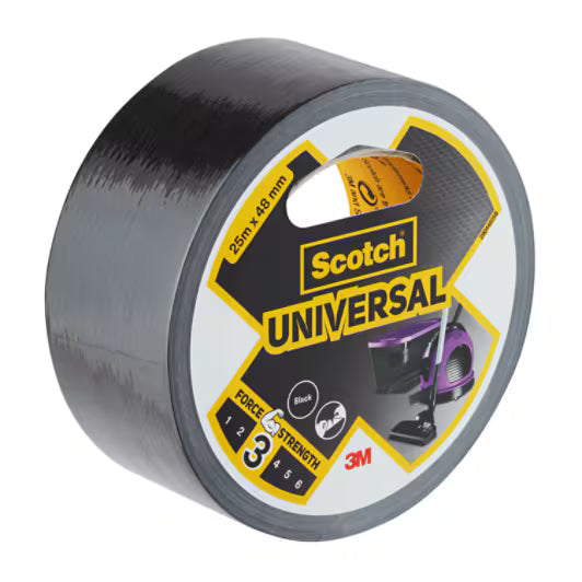 Scotch® Duct zwart 25mx48mm