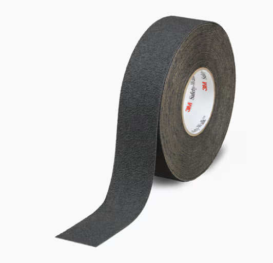 3M™ Safety-Walk™ Anti-Sliptape Veerkrachtig Middelfijn 310, Zwart, 25 mm x 18.3 m, 1/Doos
