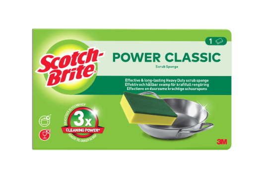 Scotch-Brite® Classic-schuurspons, 1 verpakking