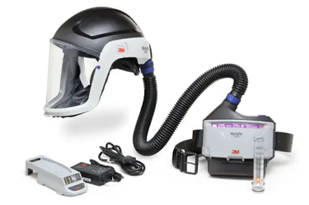 3M™ Versaflo™ Motoraangedreven ademhalingssysteem voor de zware industrie gebruiksklare kit, TR-300E+ HIK