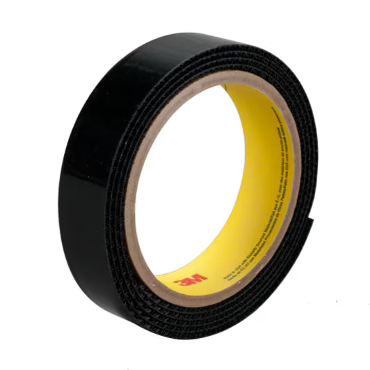 3M™ Lus Klittenband SJ3527N, Zwart, 16 mm x 45.7 m, 4.4 mm