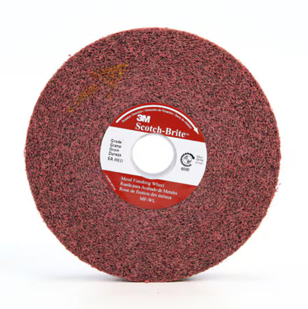 Scotch-Brite™ Metal Finishing Wiel MF-WL, 203 mm x 50,8 mm x 76 mm, 4A MED