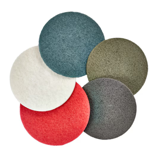 3M™ Standaard Polijstpads, Wit, 406 mm, 5/Doos