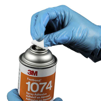 3M™ Fastbond™ Schuim- en textiellijm op waterbasis 1074, laag VOC-gehalte <6%, neutraal, nettogewicht 8,2 oz, 6 blikken/doos