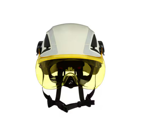 3M™ SecureFit™ Kort vizier voor X5-serie Veiligheidshelm, X5000 en X5500, amber anti-condens krasbestendig polycarbonaat, X5-SV03-CE
