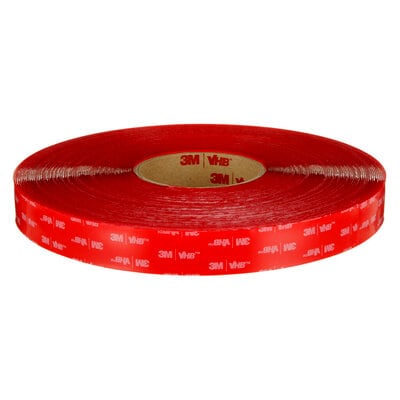 3M™ VHB™ Tape 4918F, Transparant, 12 mm x 16.5 m, 2.0 mm
