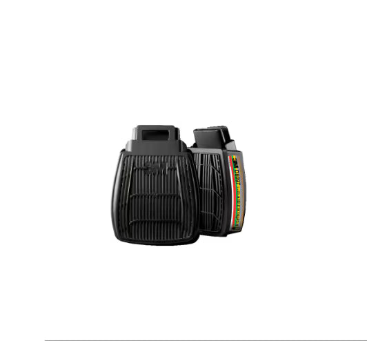 3M™ Secure Click™ Filter A1B1E1K1Hg P3R, met dubbele luchtstroom, D8097