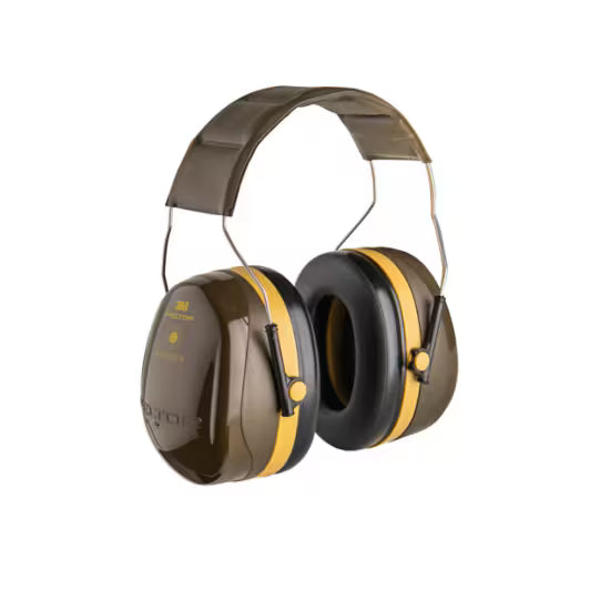 3M™ PELTOR™ Bull's Eye III Gehoorkappen, legergroen, hoofdband, H540A-441-GN