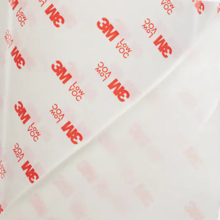 3M™ Low VOC Weefselversterkte Dubbelzijdige Tissue Tape 99015LVC, Transparant, 1500 mm x 50 m, 0.15 mm