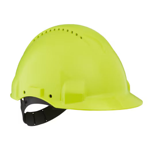 3M™ Veiligheidshelm, Uvicator, pinlock, ventilatie, kunststof zweetband, Hi-Viz, G3000CUV-GB