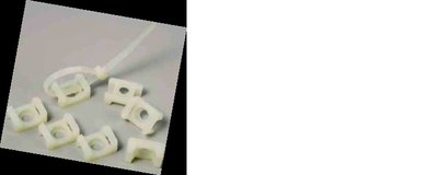 3M™ Scotchflex™ CTS-19 NC Voetstuk voor Kabelbinder, Transparant, 19 mm x 19 mm, 3,9 mm