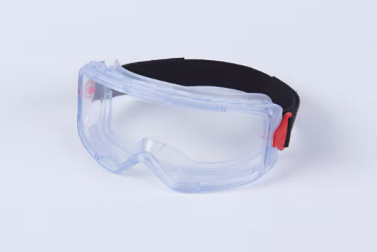 3M™ GoggleGear™ Ruimzichtbril 3000-serie, PVC-montuur, heldere AF-lens, stoffen band, GG3001-AF EU