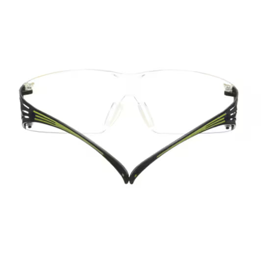 3M™ SecureFit™ 400 Veiligheidsleesbril, zwart/groen montuur, antikras/anticondens, heldere +2.0 lenzen, SF420AS/AF-EU, 20/doos